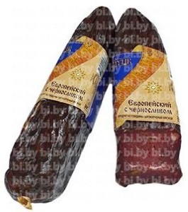 «Продукт Европейский с черносливом» Слуцкий мясокомбинат