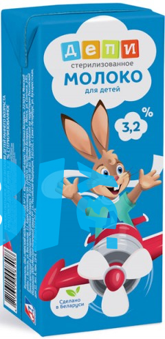 Молоко детское 3,2% 0,2 л стерилизованное