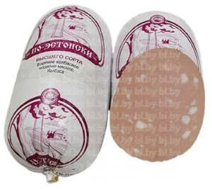 Колбаса «По-эстонски» Слуцкий мясокомбинат